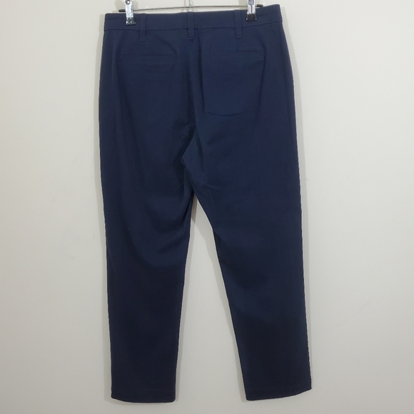 J. Crew Factory High Rise Girlfriend Chino Pants Navy Blue NWT Size 6 - Picture 9 of 10